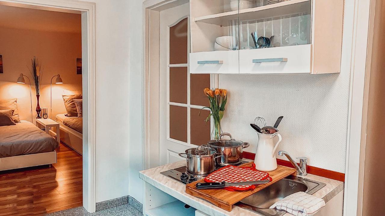 Villa Herkules - Privates Apartment Am Waldrand Mit Smart Tv Und Kostenlosen Parkplaetzen Kassel Dış mekan fotoğraf